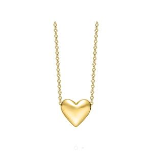 Nic & Syd Solid Heart Pendant Necklace - New in Box